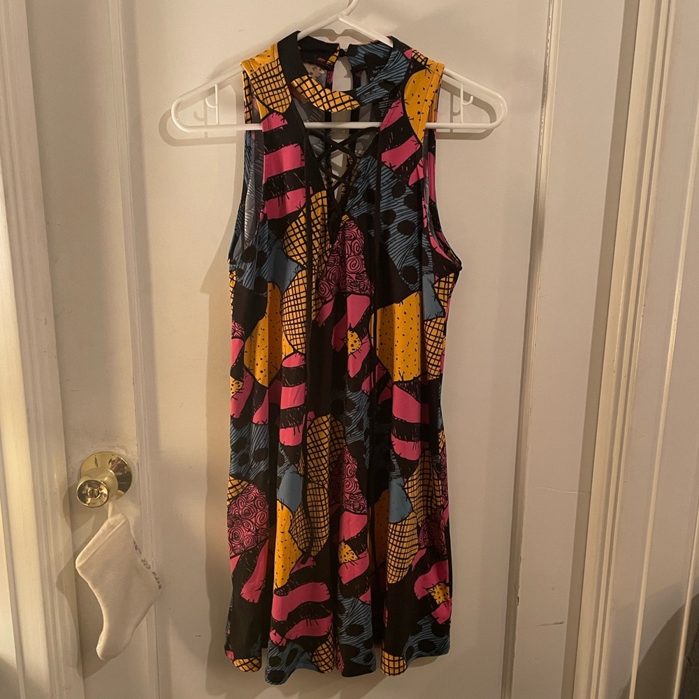 Disney The Nightmare Before Christmas Sally Shift Dress